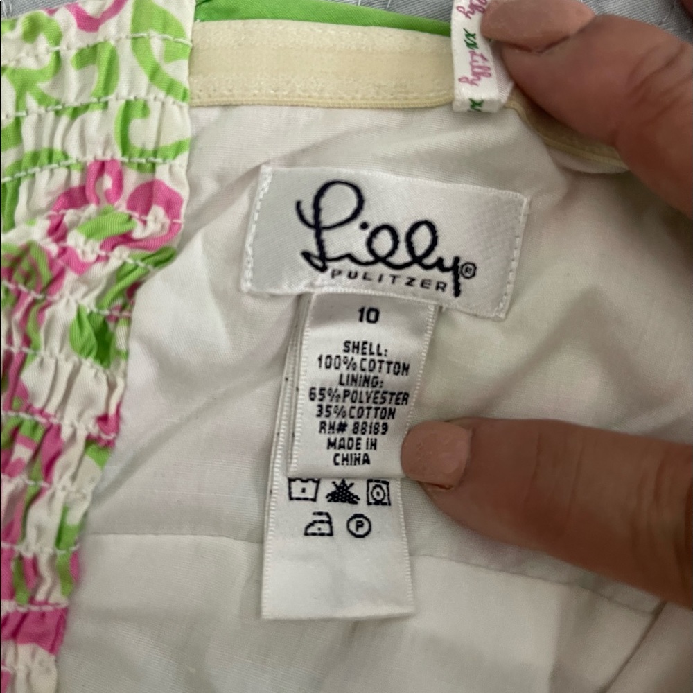 Lilly Pulitzer Strapless Top - Picture 5 of 5